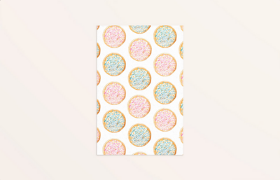Ansichtkaart Beschuit met muisjes mix