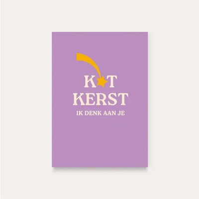 Kerstkaart K*T kerst