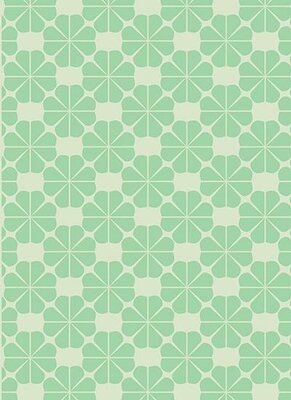 Cadeaupapier Get Lucky Green