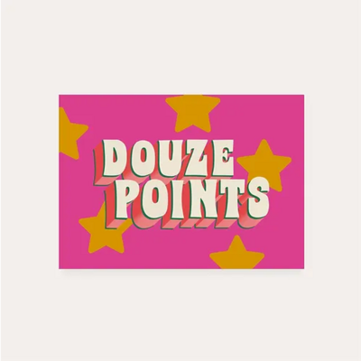 Ansichtkaart Douze Points