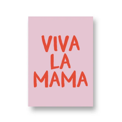 Ansichtkaart Viva la mama