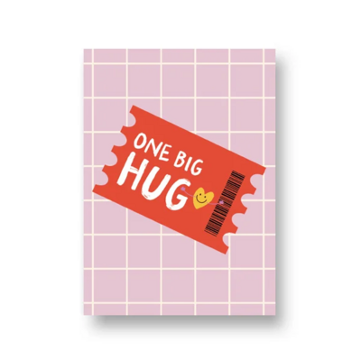 Ansichtkaart One big hug