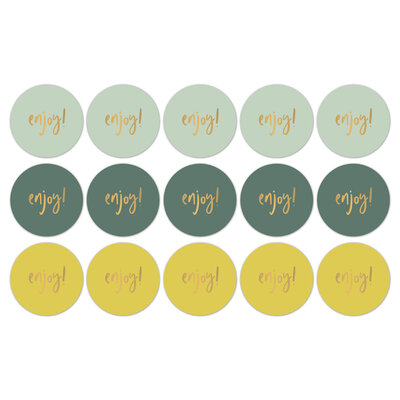 Sticker Text Fall '24 Enjoy