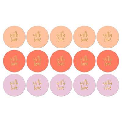 Sticker Text Fall '24 With love