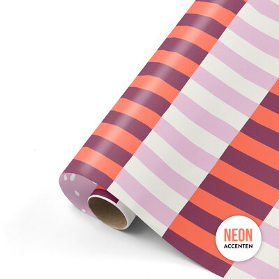 Cadeaupapier Colorblocking – Color Clash