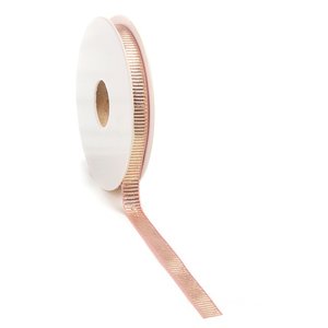 Ribbed cotton Pink/gold