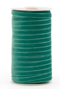 Velvet ribbon 9mm Turquoise