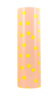 Cadeaupapier Polka Dots - Lemon Yellow + Marshmellow Pink