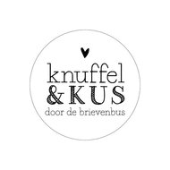 Stickers Knuffel & kus door de brievenbus