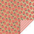 Cadeauzakjes Strawberry gold - stripes soft red 17 x 25_